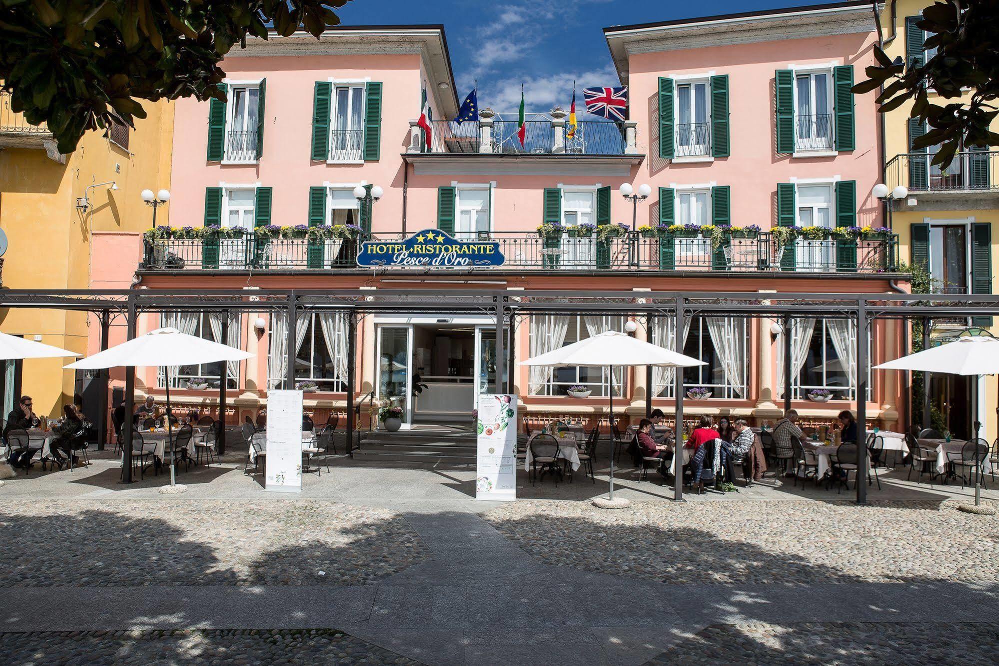 Albergo Pesce D'oro Verbania Exterior foto